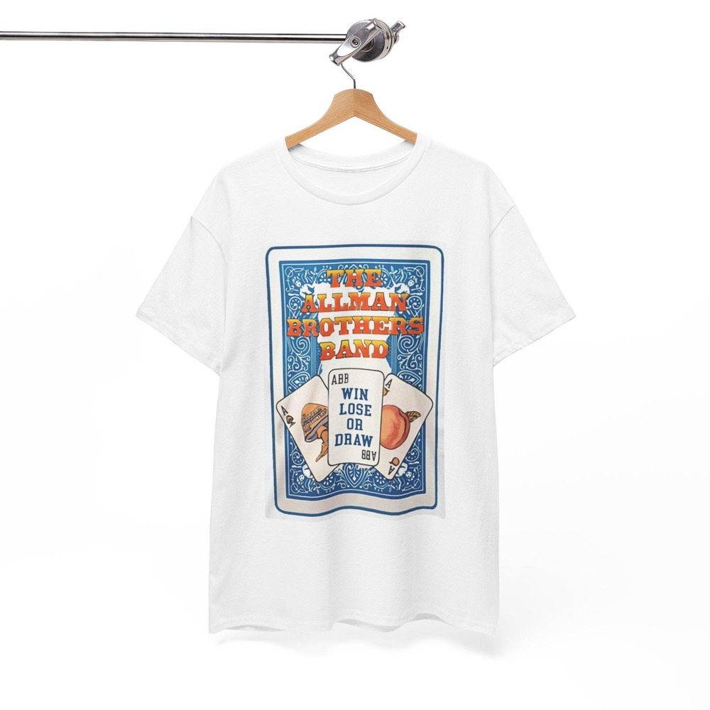 Allman Brothers Shirt, Allman Brothers Shirt White